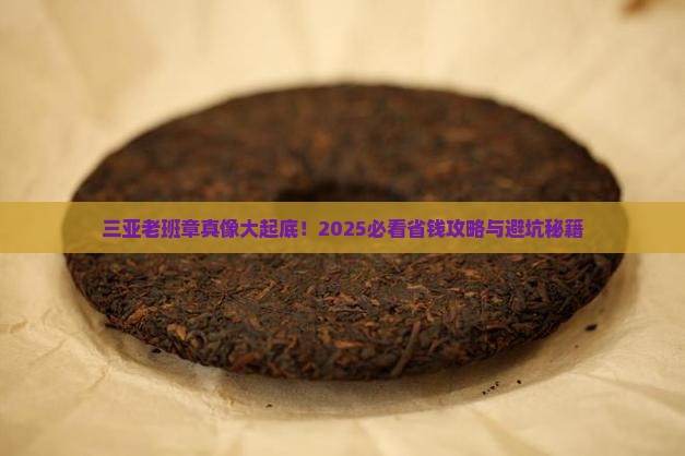 三亚正规的老班章多少钱