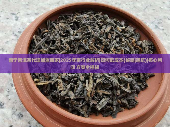 西宁普洱茶代理加盟商家