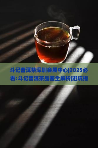 斗记普洱茶深圳会展中心