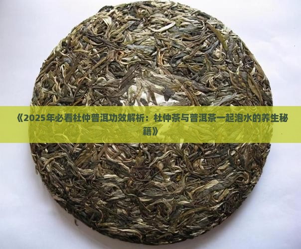 杜仲茶配普洱茶