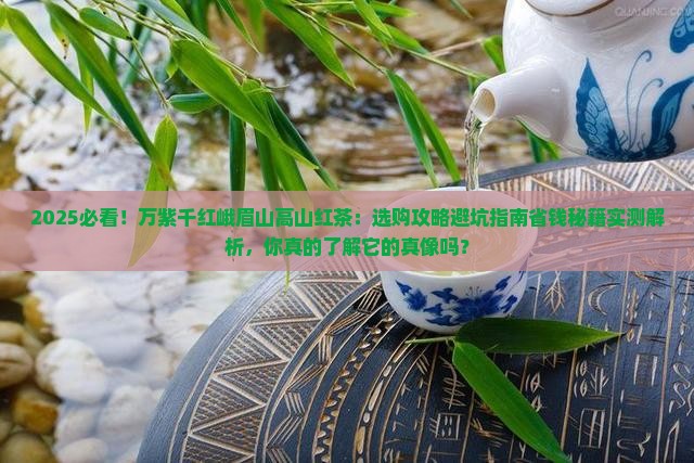 万紫千红峨眉山高山红茶