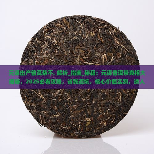 元谋出产普洱茶不