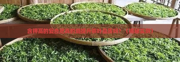 含钾高的复合肥对茶叶有好处吗