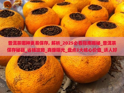 普洱茶哪种更易保存