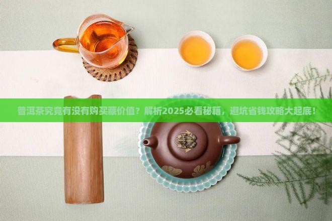 普洱茶究竟有没有购买藏价值