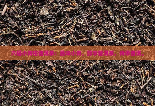六福小青柑普洱茶