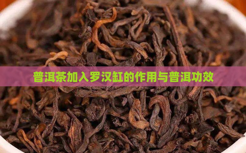 普洱茶加入罗汉缸有什么好处