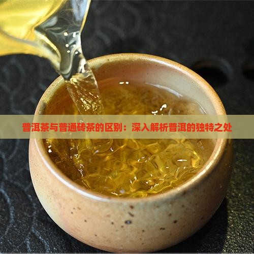 普洱茶与普通砖茶的区别:深入解析普洱的独特之处 普洱茶与普通砖茶的区别:深入解析普洱的独特之处