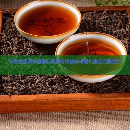 农思益普洱茶品种如何将传统韵味与现代痛点完美结合？