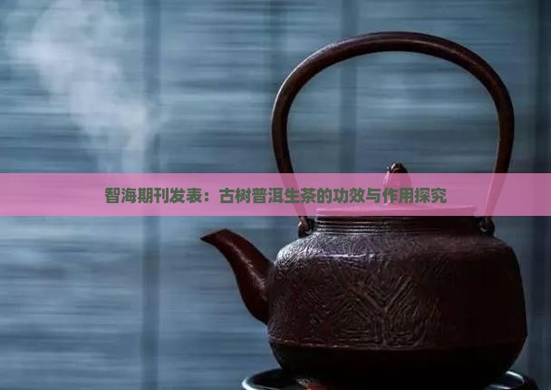 智海期刊发表：古树普洱生茶的功效与作用探究