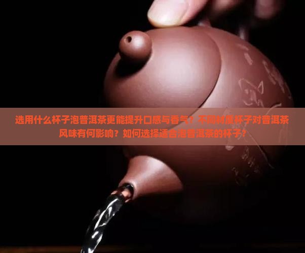 选用什么杯子泡普洱茶更能提升口感与香气？不同材质杯子对普洱茶风味有何影响？如何选择适合泡普洱茶的杯子？