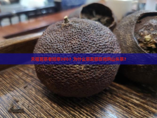 天福茗茶老班章380？为什么茶友都在抢购山头茶？