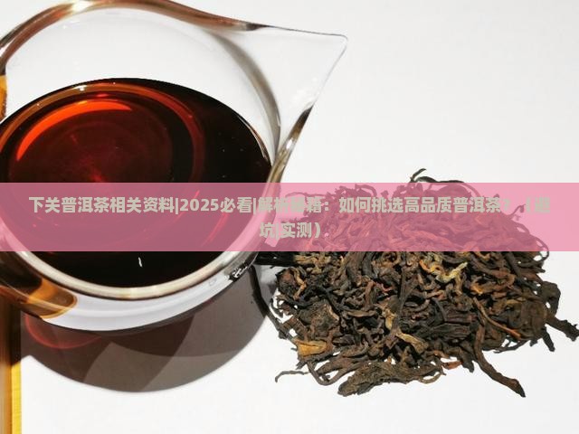 下关普洱茶相关资料