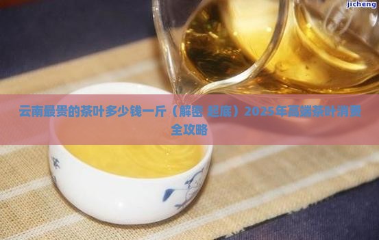 云南最贵的茶叶多少钱一斤