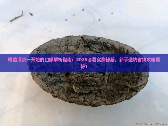 喝普洱茶一开始的口感