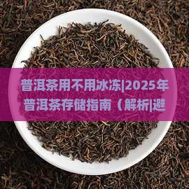 普洱茶用不用冰冻