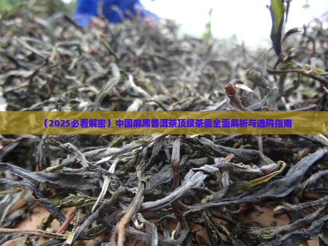 中国麻黑普洱茶