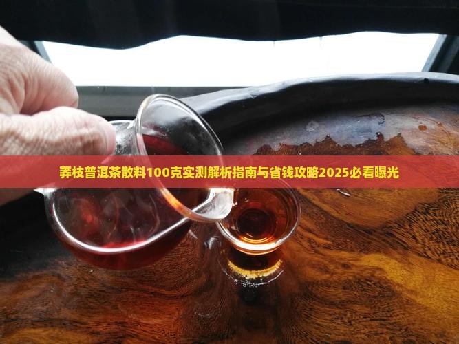 莽枝普洱茶散料100克