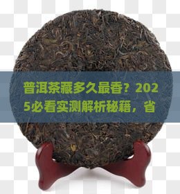 普洱茶最多能藏几年
