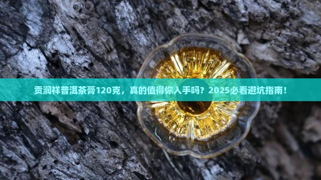 贡润祥普洱茶膏120克