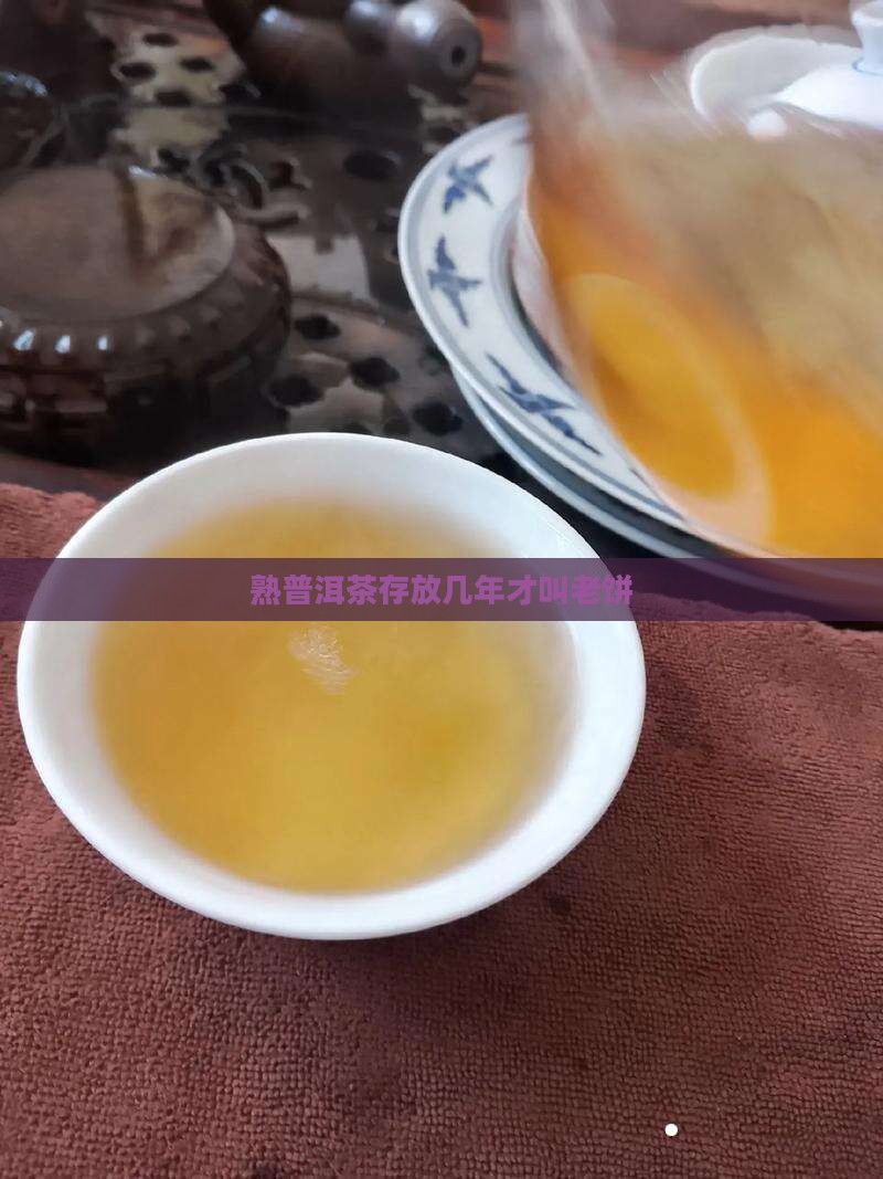 熟普洱茶存放几年才叫老饼