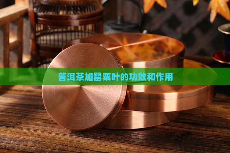 普洱茶加罂粟叶的功效和作用
