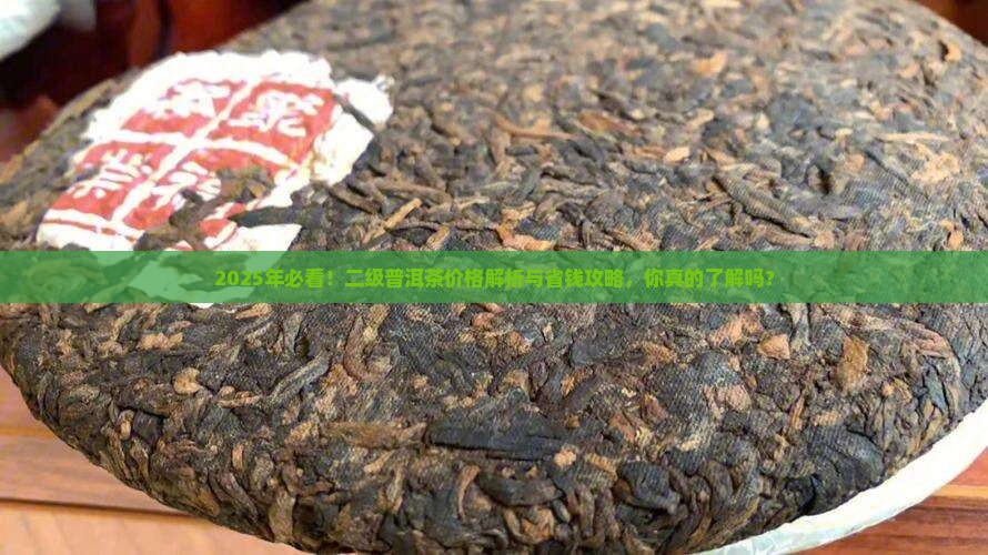 二级普洱茶的价格是多少