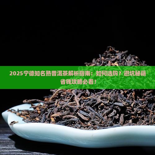 宁德知名熟普洱茶