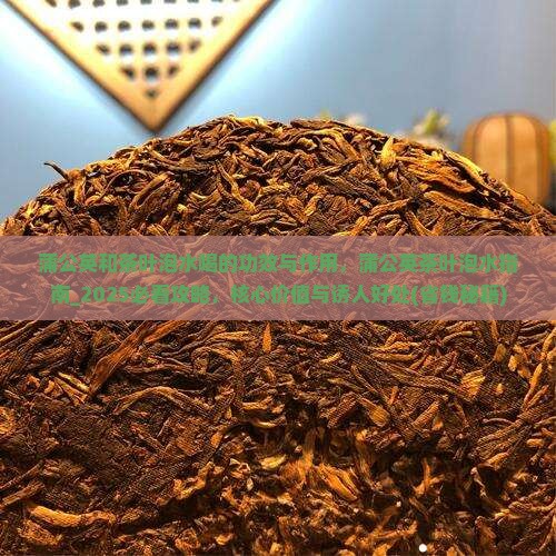 蒲公英和茶叶泡水喝的功效与作用