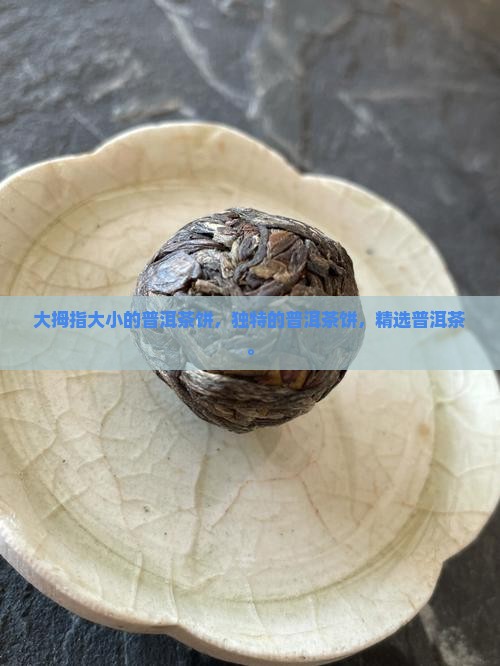 大拇指大小的普洱茶饼