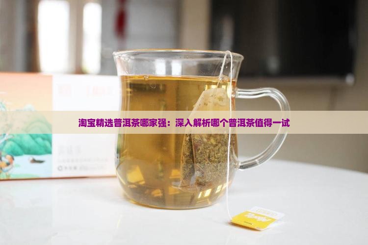 淘宝精选普洱茶哪家强：深入解析哪个普洱茶值得一试