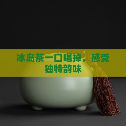 冰岛茶一口喝掉，感受独特韵味