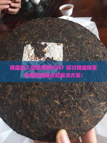 脾虚的人能饮用茶叶吗？探讨脾虚体质与喝茶的痛点和解决方案！