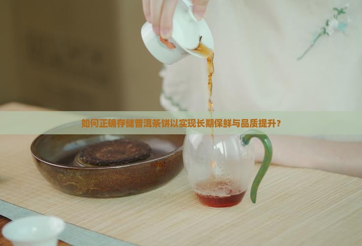 如何正确存储普洱茶饼以实现长期保鲜与品质提升？
