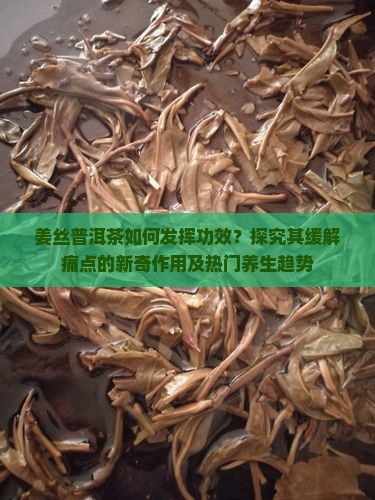 姜丝普洱茶如何发挥功效？探究其缓解痛点的新奇作用及热门养生趋势