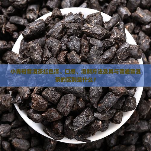 小青柑普洱茶红色泽、口感、泡制方法及其与普通普洱茶的区别是什么？