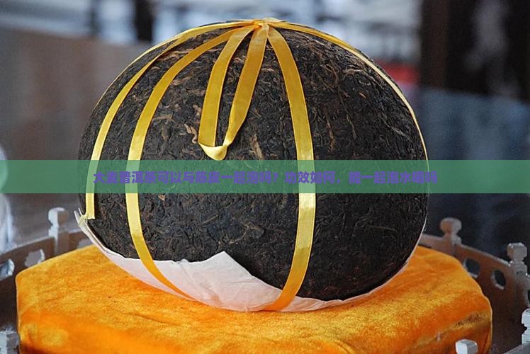 大麦普洱茶可以与陈皮一起泡吗？功效如何，能一起泡水喝吗