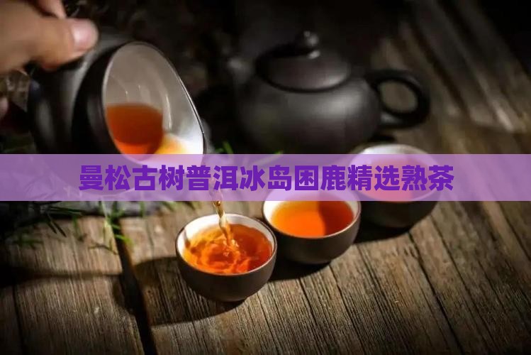 曼松古树普洱冰岛困鹿精选熟茶