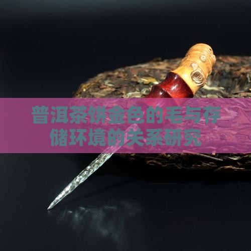 普洱茶饼金色的毛与存储环境的关系研究