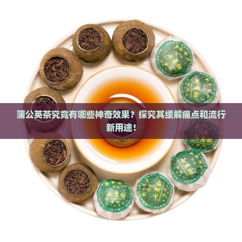 蒲公英茶究竟有哪些神奇效果？探究其缓解痛点和流行新用途！