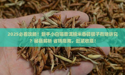 普洱糯米香碎银子怎么喝