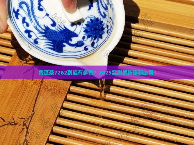 普洱茶7262怎样