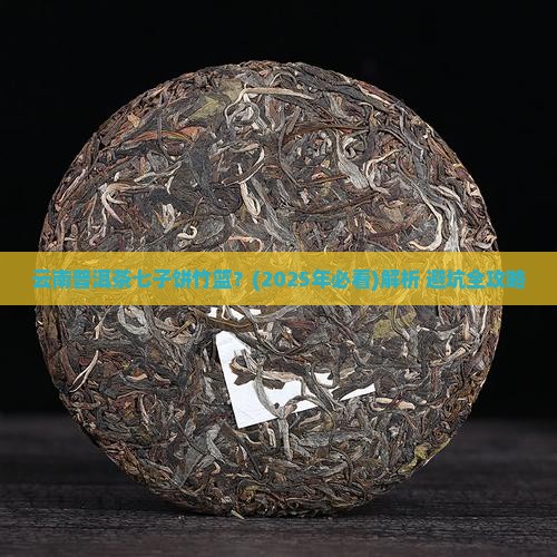 云南普洱茶七子饼竹篮