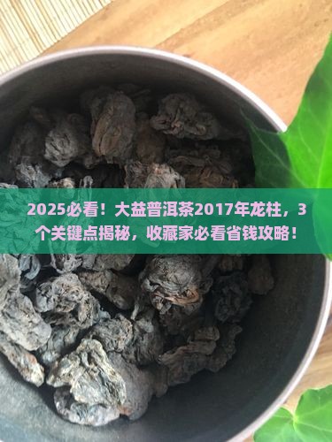 大益普洱茶2017年龙柱