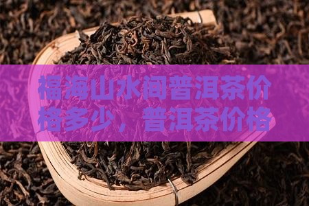 福海山水间普洱茶价格多少