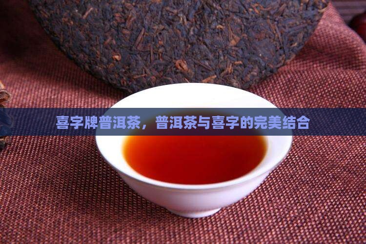 喜字牌普洱茶怎么样