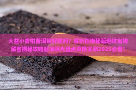 大益小青柑普洱茶好喝吗