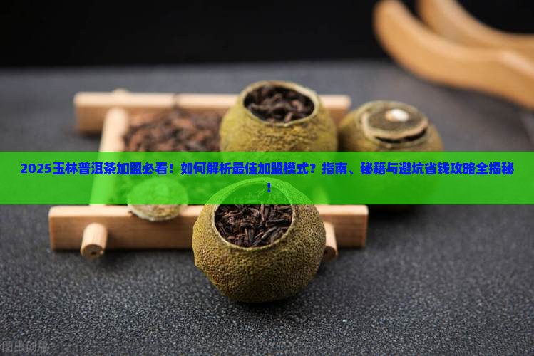 玉林普洱茶怎么加盟的好