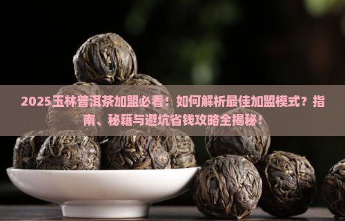 玉林普洱茶怎么加盟的好