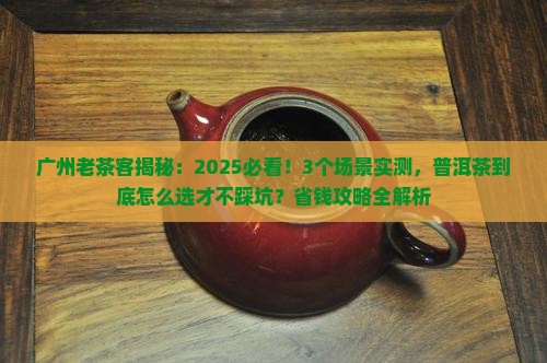 广州人对普洱茶的看法